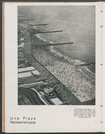 Una playa norteamericana
