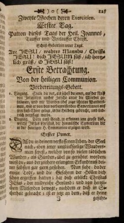 125-132, Erste Betrachtung