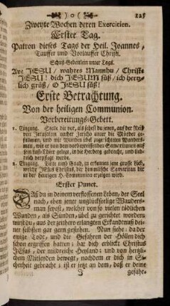 125-132, Erste Betrachtung