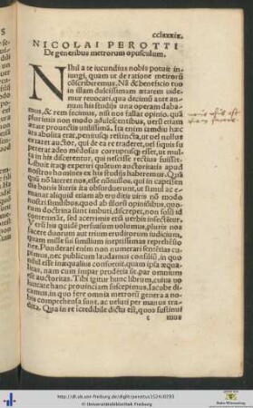 De generibus metrorum opusculum