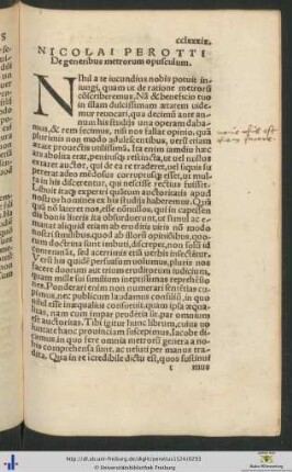 De generibus metrorum opusculum