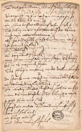 Schwank vom Kätzlein - BSB Cgm 6250(24