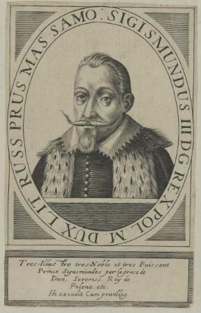 Bildnis von Sigismundus III., König von Polen