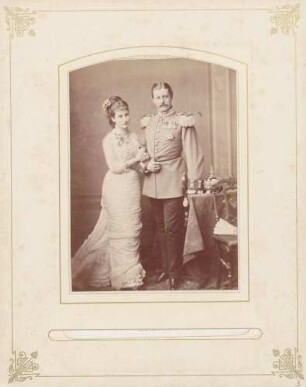 Prinz Friedrich von Hohenzollern-Sigmaringen und Prinzessin Louise von Thurn und Taxis