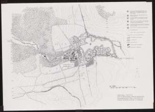 Strukturwandel von Dransfeld-Löwenhagen: Lageplan 1:5000