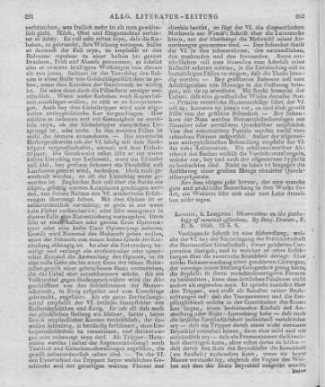 Travers, B.: Observations on the Pathology of venereal affections. London: Longman 1830