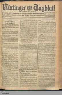 Nürtinger Tagblatt : Neuffener Rundschau : Wendlinger Zeitung : parteiamtliche Tageszeitung