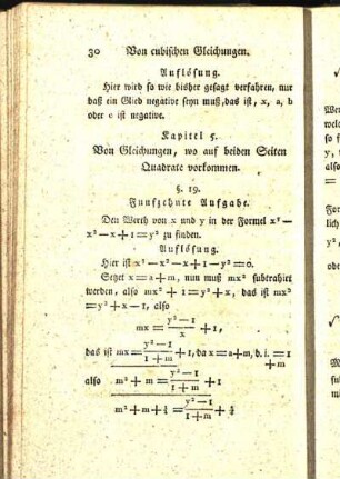 Kapitel 5. Von Gleichungen, wo auf beiden Seiten Quadrate vorkommen.