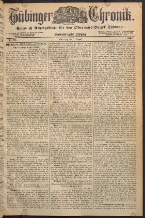 1. August (Nro. 177) - 6. August (Nro. 181)