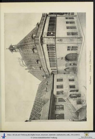 Illustration: Kaufhaus – Colmar (Ober-Elsass).
