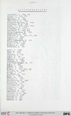 Autorenregister