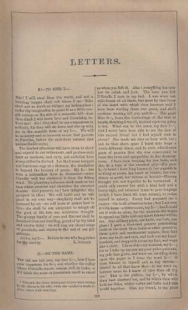 Letters