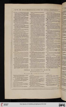 Quintae partis tria Capita continent, quae ad historiam, & Grammaticam pertinent