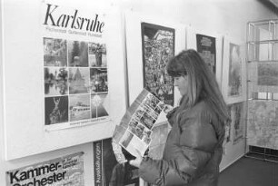 Fremdenverkehrswerbung des Verkehrsvereins Karlsruhe