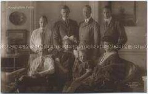 Kronprinz Wilhelm mit seiner Familie