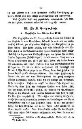 III. Die St. Georgen-Kirche