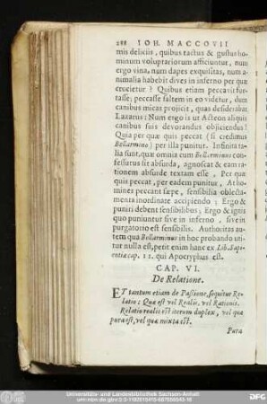 Cap. VI. De Relatione.