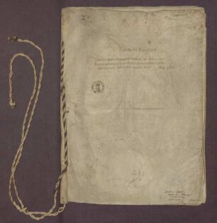 Vertrag zwischen Markgraf Ernst von Baden-Durlach und seinen empörten Untertanen der Herrschaften Badenweiler und Rötteln-Sausenberg
