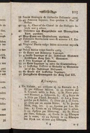 103-109, Estampes