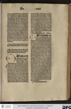 De mirabilia essentia dei. Capitulum I. Tu domine celum et terram imples, omnia portans sine onere, omnes implens sine inclusione...