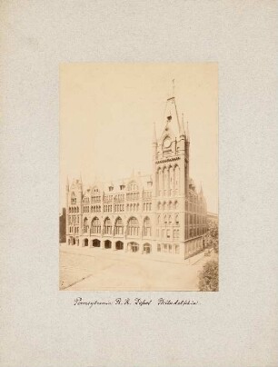 Pennsylvania R. R. Depot, Philadelphia: Ansicht
