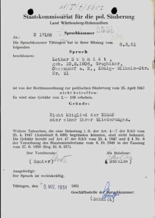 Schmidt, Lothar