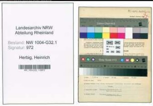 Entnazifizierung Heinrich Herbig , geb. 05.08.1912 (Stadtinspektor)