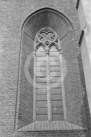 Lanzettfenster am Langhaus des Georgsmünsters in Münsterberg