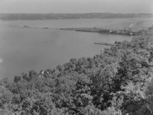 Piermont (New York), Blick auf den Hudson River