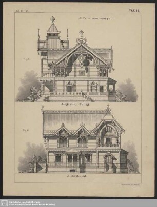 Villa in russischem Stil