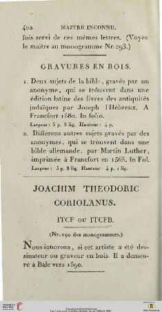 Joachim Theodoric Coriolanus