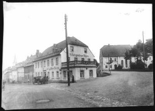 Sayda. Hauptstraße - Hotel goldner Stern