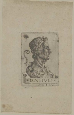 Profilbildnis des Julius Caesar