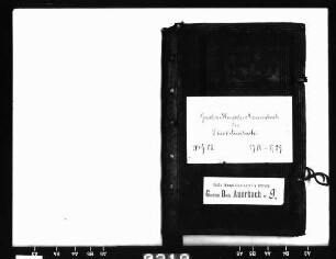Gerichtshandelsbuch der Stadt Auerbach (bei Reichenbach), Bd. 10