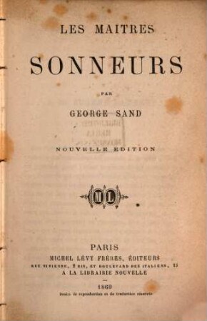 Les maitres sonneurs