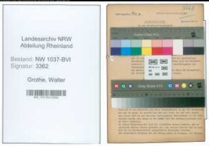 Entnazifizierung Walter Grothe , geb. 08.04.1907 (Vertreter)