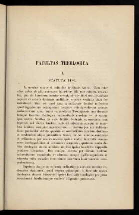 255-273, Facultas Theologica