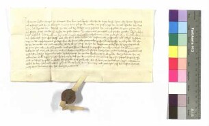 Conrad Liebler, Bürger zu Öhringen (Orengew), Gefängnis; Siegel: Hans von Berlichingen.