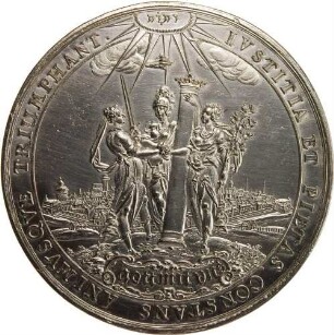 Kurfürst Johann Georg I. - Schlacht bei Breitenfeld nahe Leipzig am 7./17. September 1631