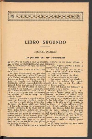 Capítulo primero : La posada del tío Jurumiales