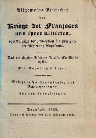 Die Feldzüge in Italien, 2,1. Der Feldzug von 1796 und 1797