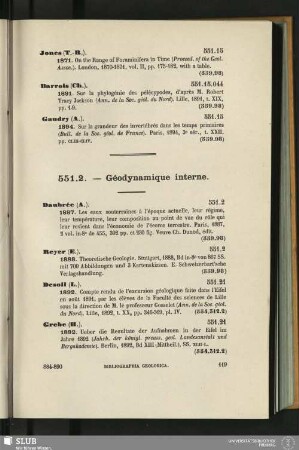 551.2. - Géodynamique interne