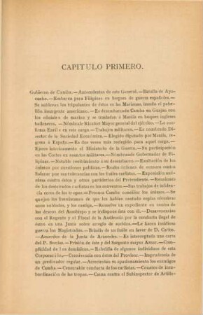 Capítulo primero. Gobierno de Camba. - ...