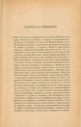 Capítulo primero. Gobierno de Camba. - ...
