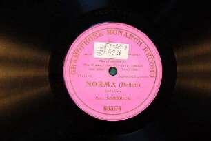 Norma : Casta diva / (Bellini)