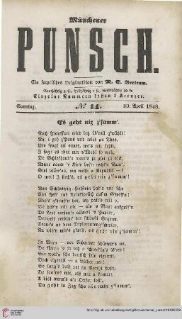 No. 14 (30. April 1848)