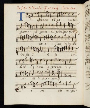 70v - 71r Statuit ei Dominus testamentum pacis