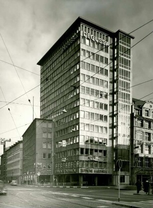 Degussa Hochhaus - Degussa Mainbau, Frankfurt am Main, 1952-1953