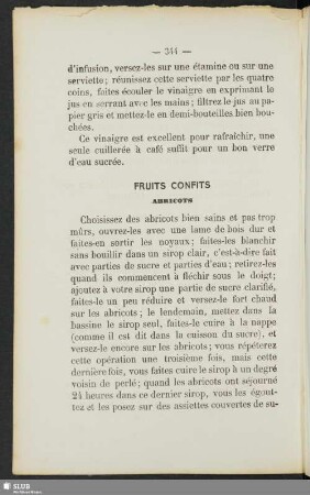 Fruits confits