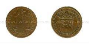 Deutschland, Braunschweig-Lüneburg, Münzmeisterpfennig (Rechenpfennig) von Heinrich Bonhorst